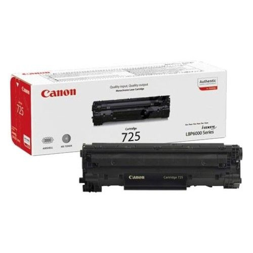 Картридж лазерный Canon 725 3484B002 черный (1600стр.) для Canon LBP6000/LBP6020/LBP6020B/LBP6030/LBP6030B/LBP6030w/MF3010 #1