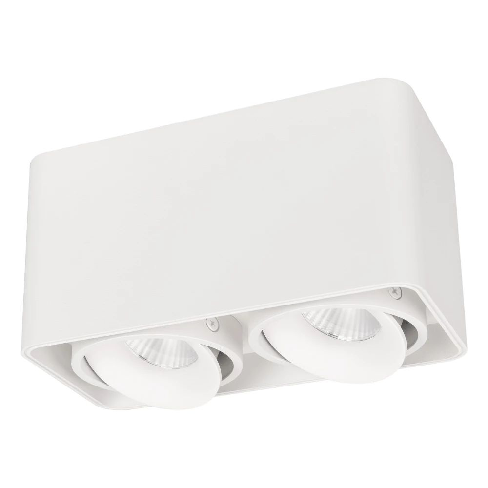 Светильник SP-CUBUS-S195x100-2x8W Warm3000 (WH, 45 deg, 230V) (Arlight, IP20 Металл, 3 года) 036058  #1