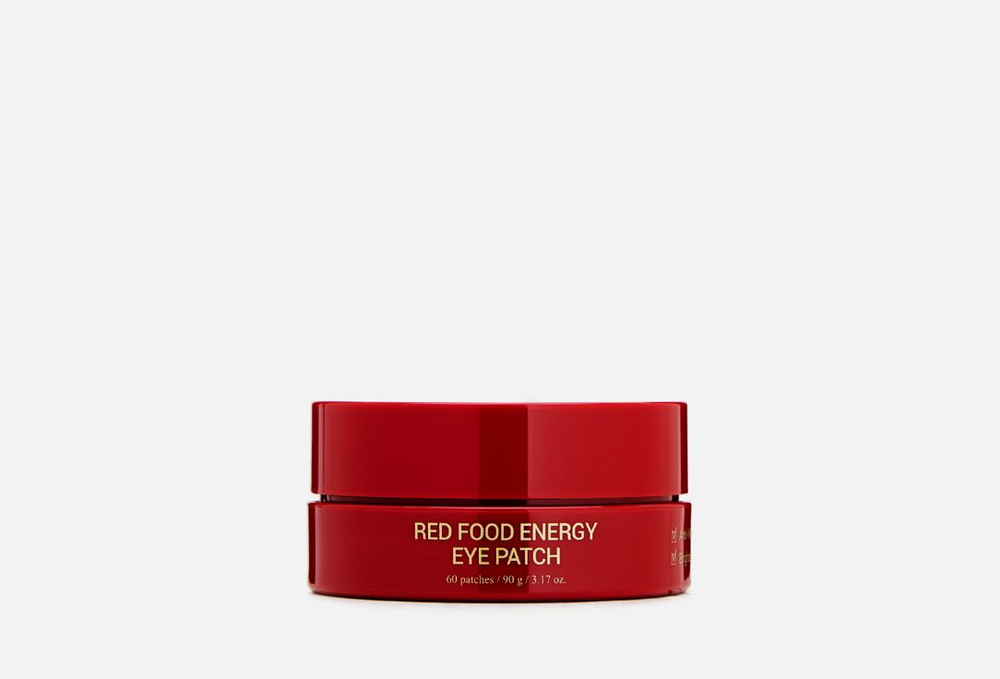 Антивозрастные гидрогелевые патчи для глаз Yadah, RED FOOD ENERGY 60 мл  #1