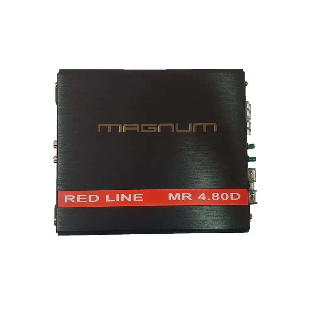Автомобильный Усилитель MAGNUM RED LINE MR 4.80D, 4-х канальный #1