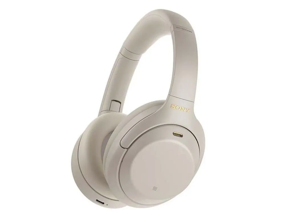 Беспроводные наушники Sony WH-1000XM4,Silver #1