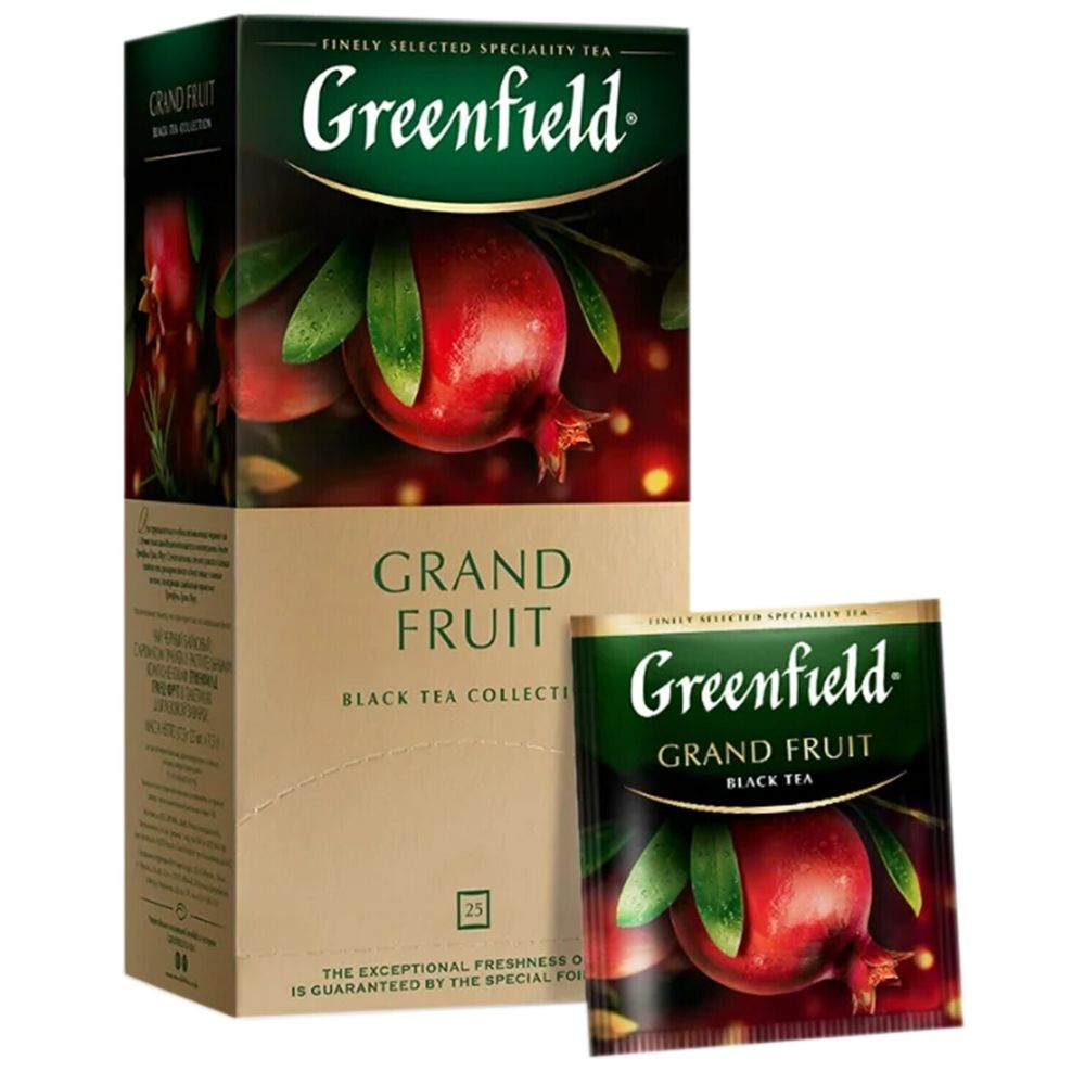 Чай Гринфилд 25 пак Grand Fruit гранат #1