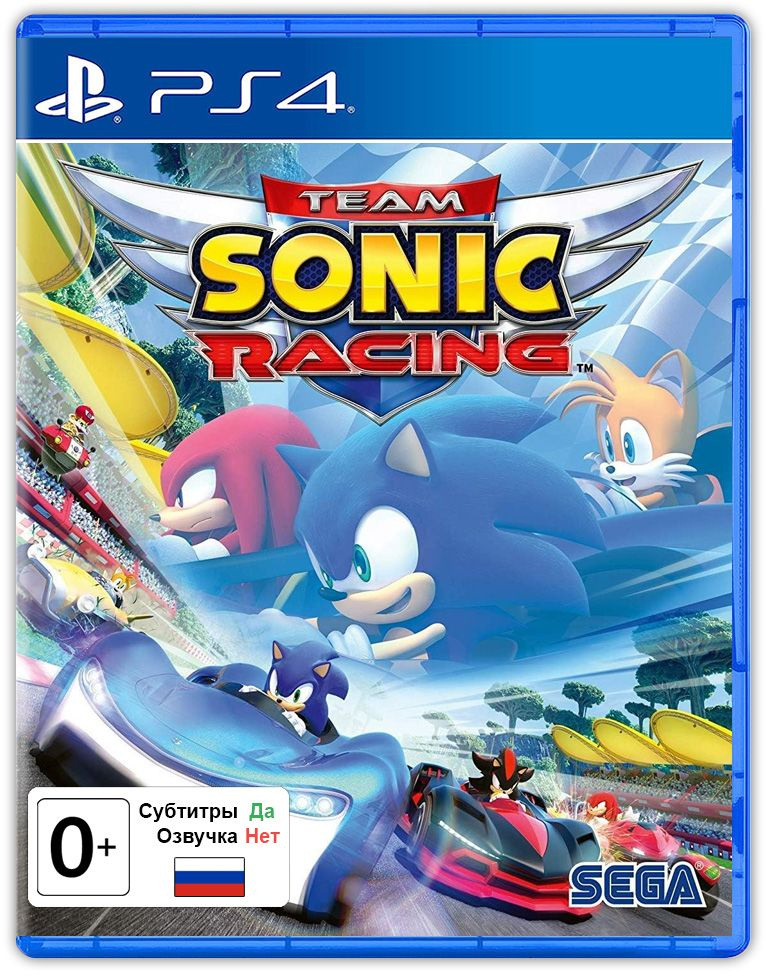 Игра Team Sonic Racing (PlayStation 5, PlayStation 4, Русские субтитры) #1