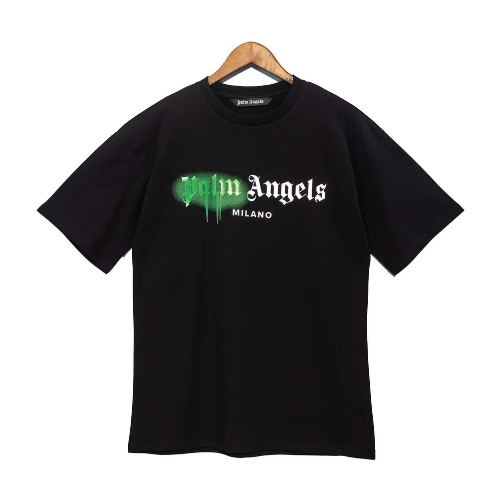 Футболка PALM ANGELS T-Shirt 1/1 crew-neck #1