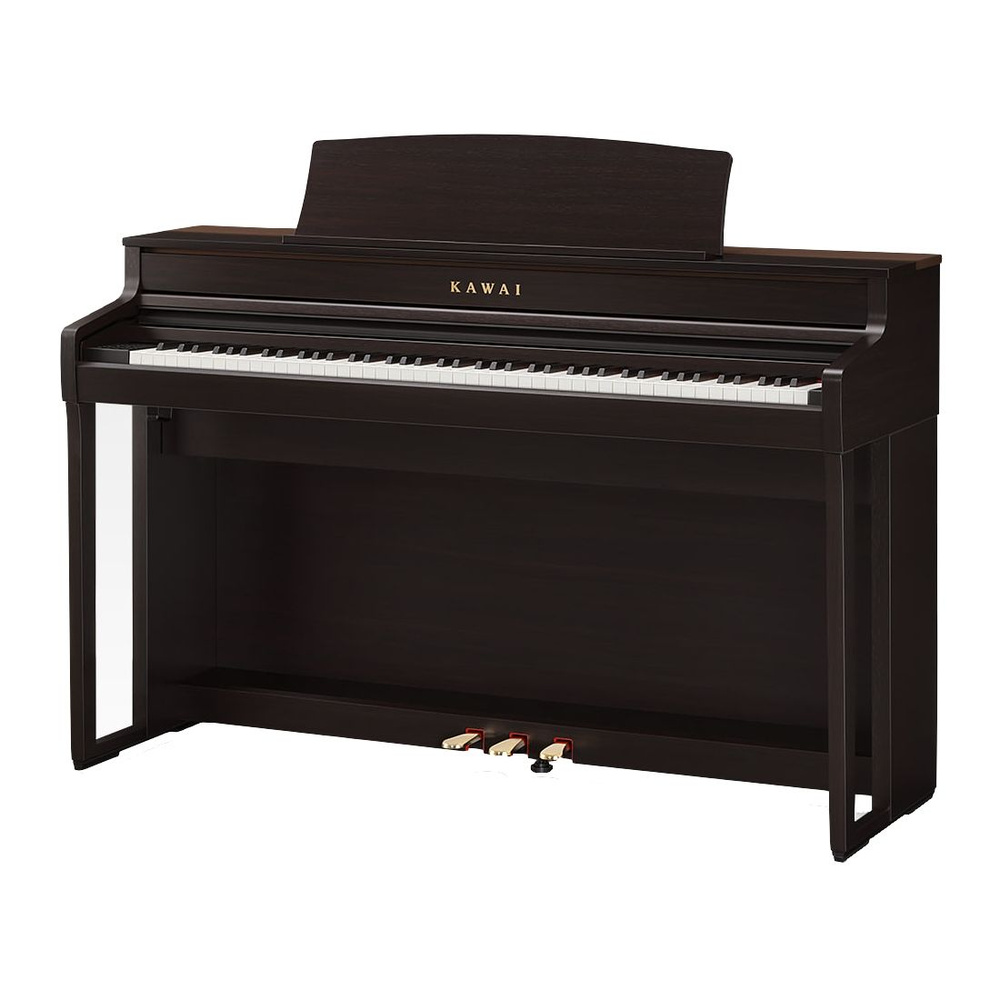 KAWAI CA501 PR - цифровое пианино, 88 клавиш, банкетка, механика Grand Feel Compact, цвет палисандр  #1