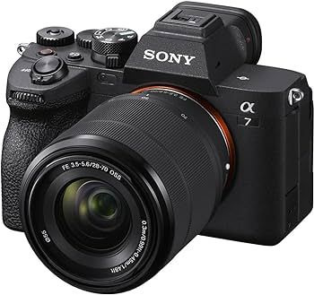 Sony Компактный фотоаппарат Фотоаппарат ALPHA ILCE A7 M4 KIT 28-70, черный  #1