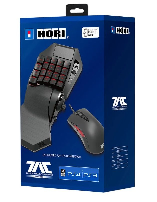 Кейпад (Клавиатура) и мышь Hori T.A.C. Pro M2 (PS3, PS4) #1