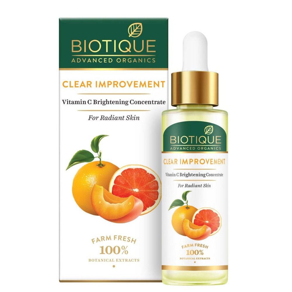 Масло для лица Biotique Advanced Organics с витамином С (Organics Clear), 30 мл  #1