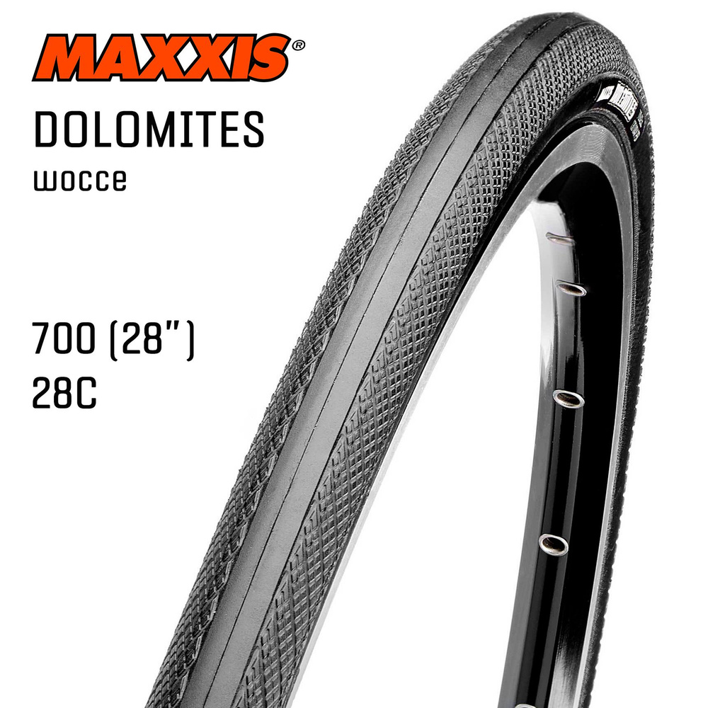 Покрышка 700x28C Maxxis Dolomites TPI 60 кевлар Silkworm #1