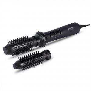 VITEK Фен-щетка для волос VT-8249 1100 Вт, скоростей 3, кол-во насадок 2, черный матовый, черный  #1