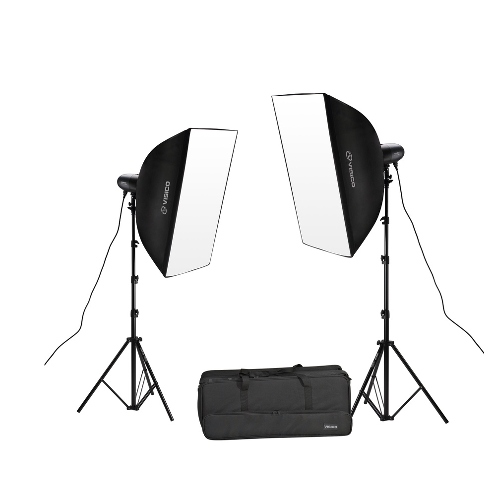 Набор импульсного света Visico VL-300 II PLUS Soft Box Kit #1