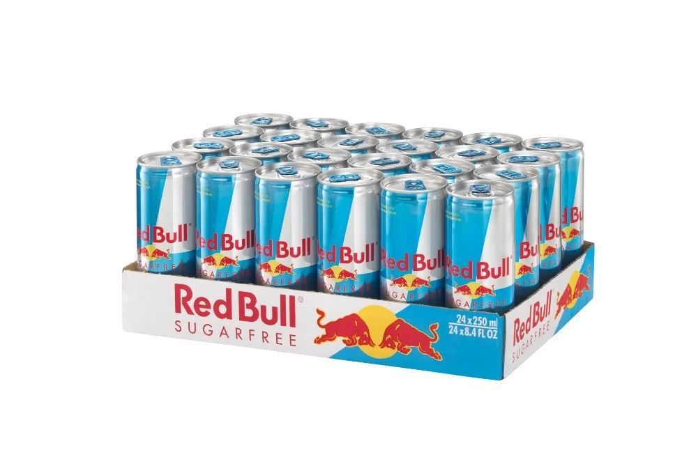 Энергетический напиток Red Bull без сахара, 250мл, 24 шт. #1
