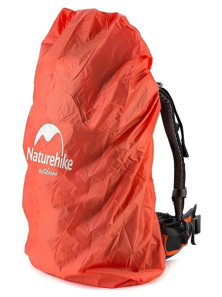 Чехол От Дождя Naturehike Backpack Covers M 30-50L Orange (Б/Р) #1