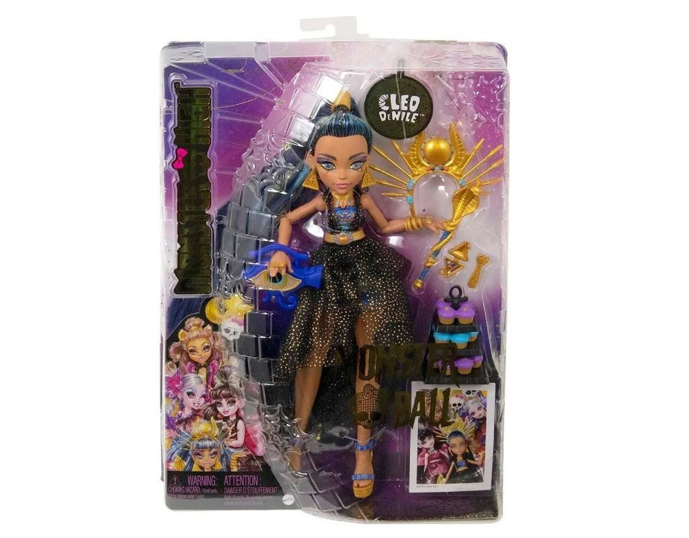 Кукла Monster High Series Monster Ball Cleo HNF70 #1