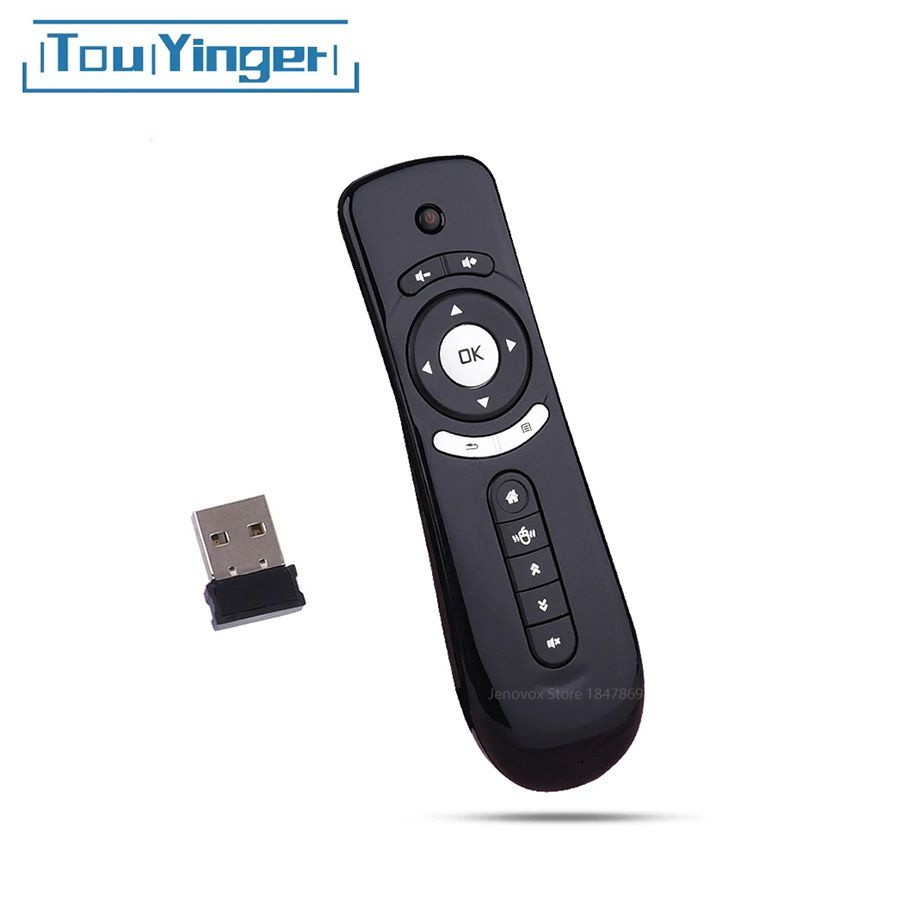 Touyinger T2 Fly Air Mouse 2.4G Беспроводной пульт дистанционного управления Встроенный 6-осевой пульт #1