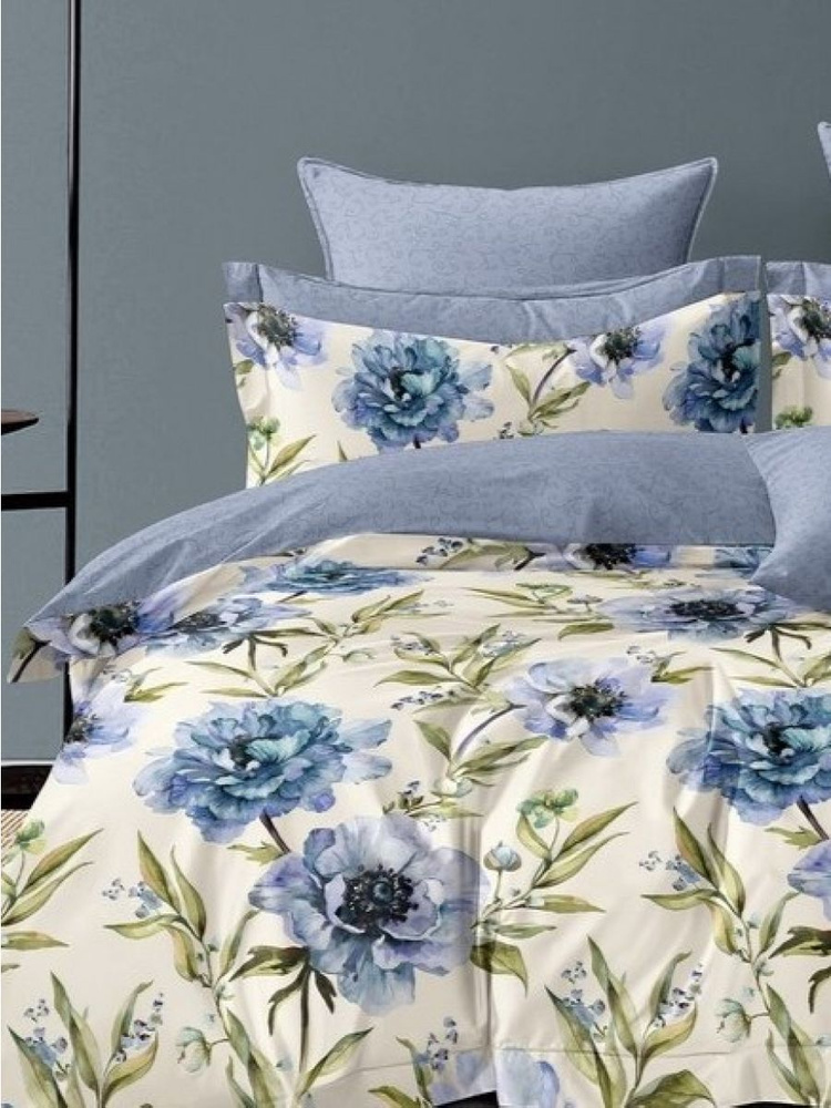 Art Cotton Комплект постельного белья, Сатин, 1,5 спальный, наволочки 70x70  #1