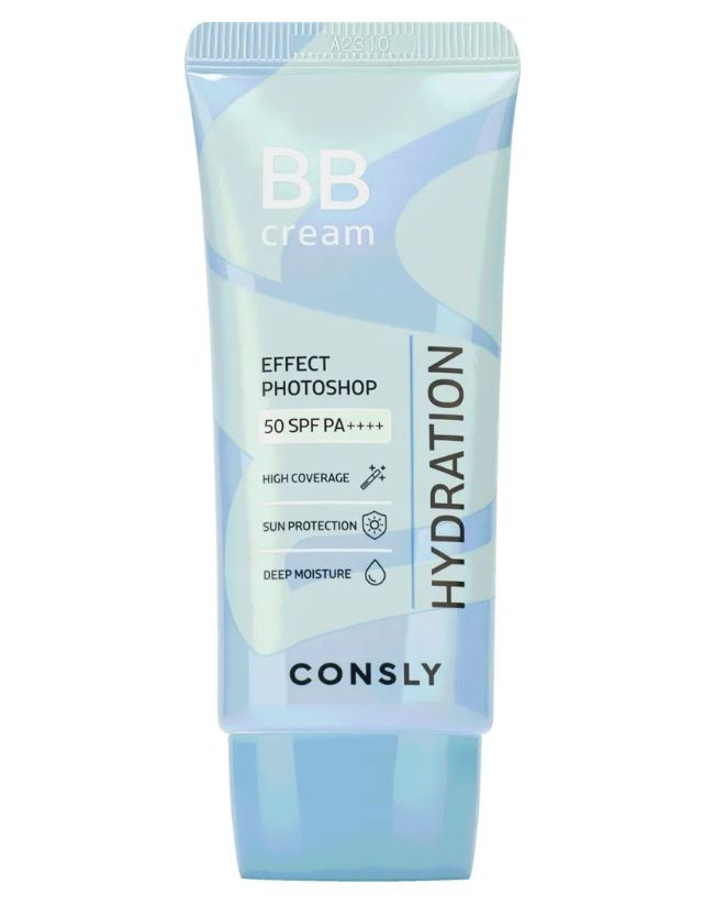 Consly Effect Photoshop Hydration BB Cream SPF50 PA+ увлажняющий BB-крем для лица с эффектом фотошопа #1