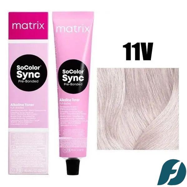 Matrix SOCOLOR Sync 11V Краситель для волос тон-в-тон Ультра светлый блондин фиолетовый, 90мл.  #1