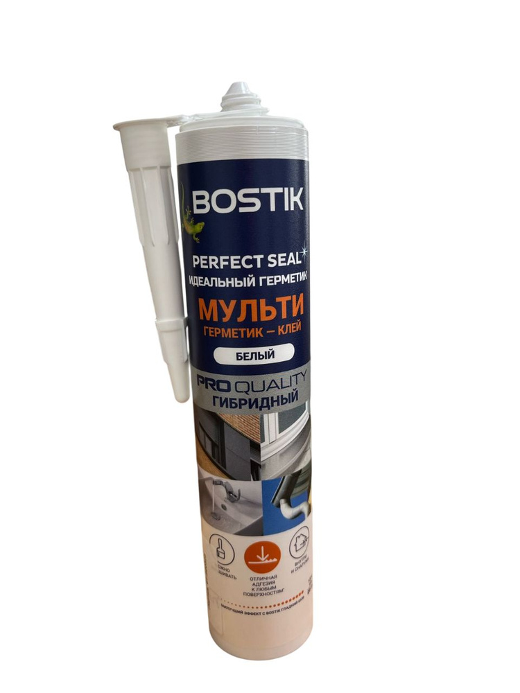 Клей-герметик Bostik Perfect Seal Мульти белый 280 мл #1