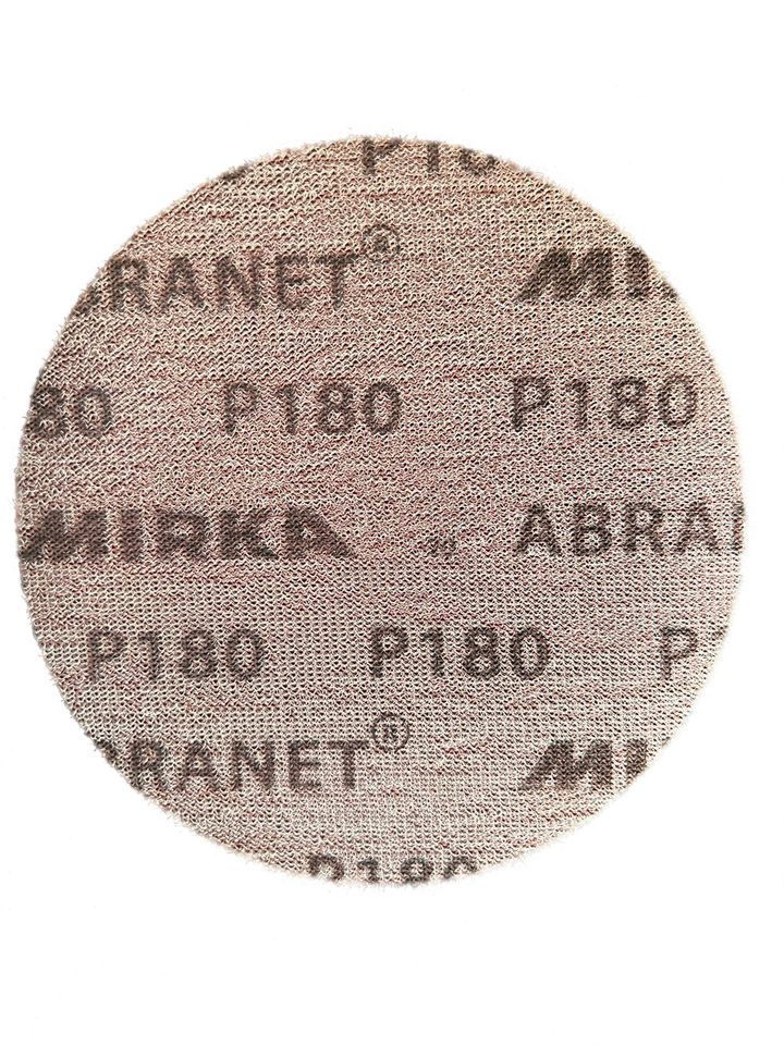 Круг шлифовальный 150 мм Mirka Abranet, P180, 10 шт #1