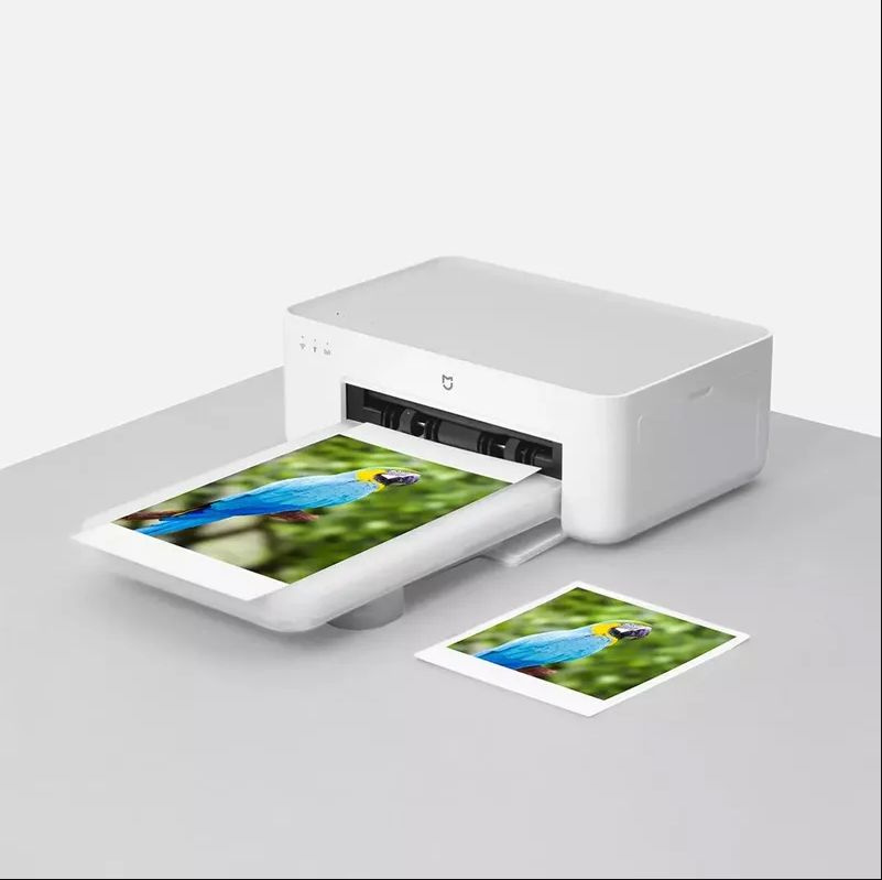 Xiaomi компактный фотопринтер Mijia Instant Photo Printer 1S Set (ZPDYJ03HT), белый (китайская версия) #1