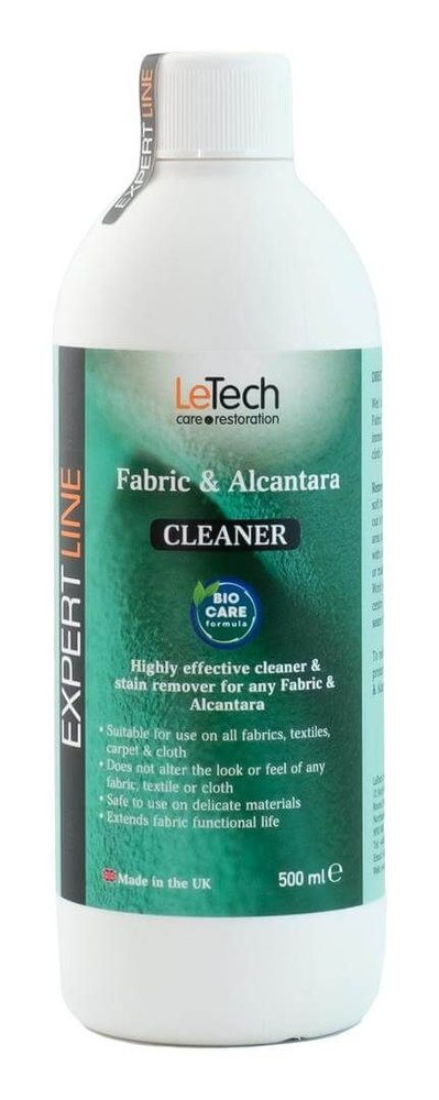 Fabric & Alcantara Cleaner Средство для чистки ткани и алькантары LeTech, 500мл  #1