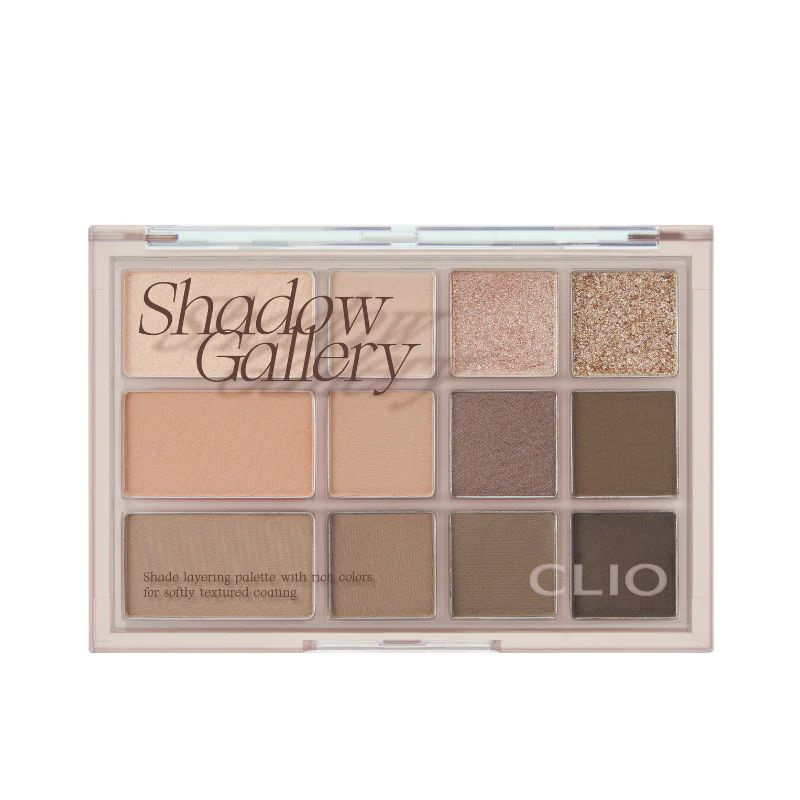 CLIO Палетка теней для век Shade & Shadow Palette (01 Shadow Gallery) #1