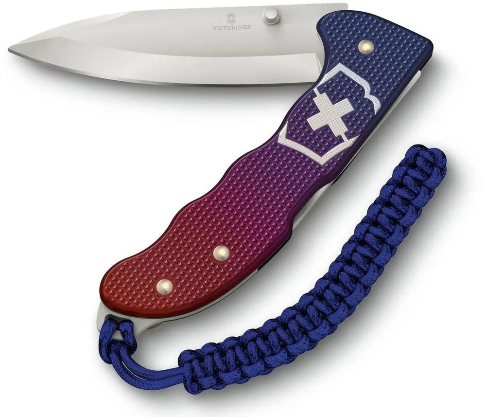 Складной нож Victorinox Evoke Alox, функций: 5, 136мм, синий / красный, коробка подарочная 0.9415.d221 #1