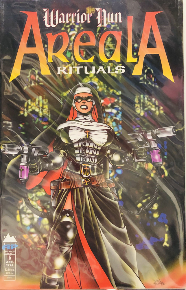 Warrior Nun. Areala Rituals N5. Комикс на английском языке #1