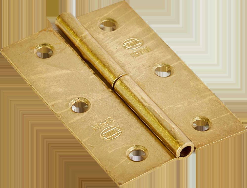 Петля мебельная карточная съёмная правая Amig 540 60х40 мм сталь цвет золото  #1