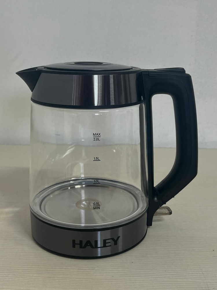 Haley Электрический чайник 8906-HY, прозрачный, черный #1