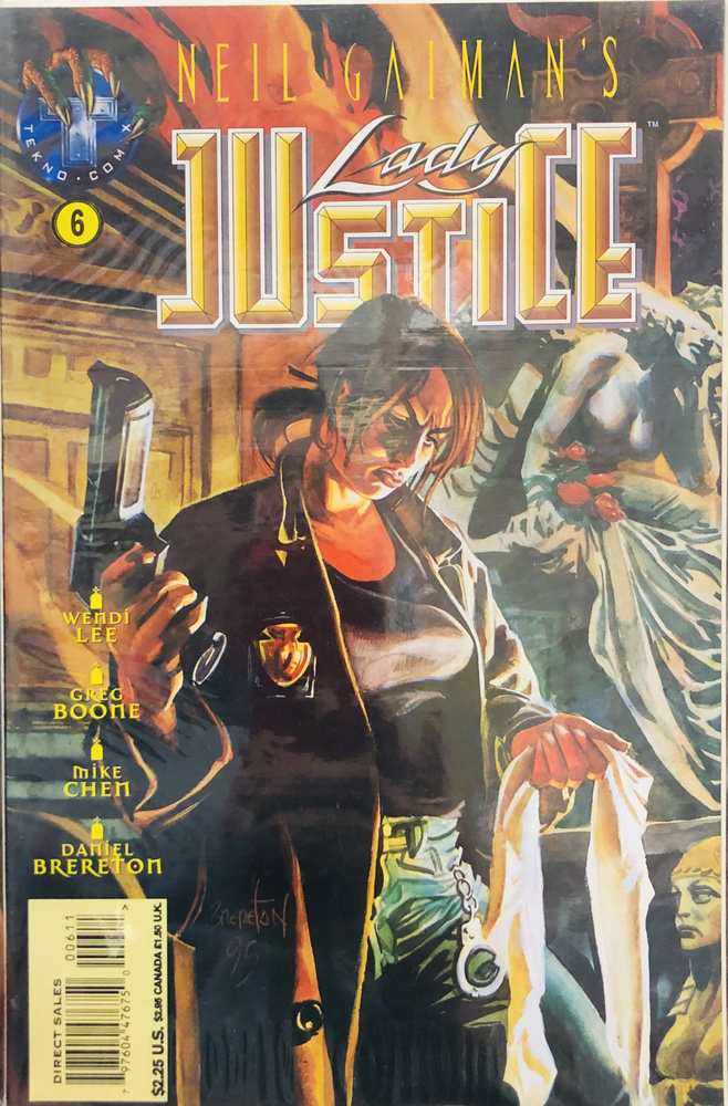 Lady Justice N6. Комикс на английском языке | Gaiman Neil #1