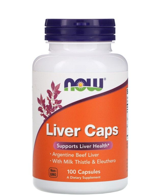 Спорт Пит Now Foods Liver Caps (Капсулы для печени) 100 капсул #1