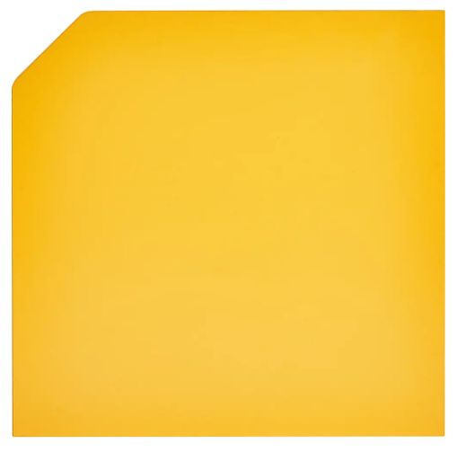Фасад Spaceo Kub 32.2x32.2x1.6 см МДФ цвет желтый #1