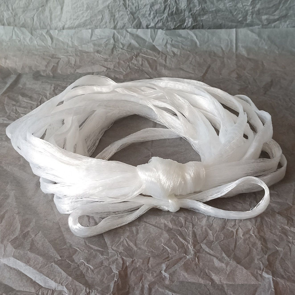 Нитберри Сетка-рукав мебельная широкая (ширина 5-21см), белая, 20м  #1