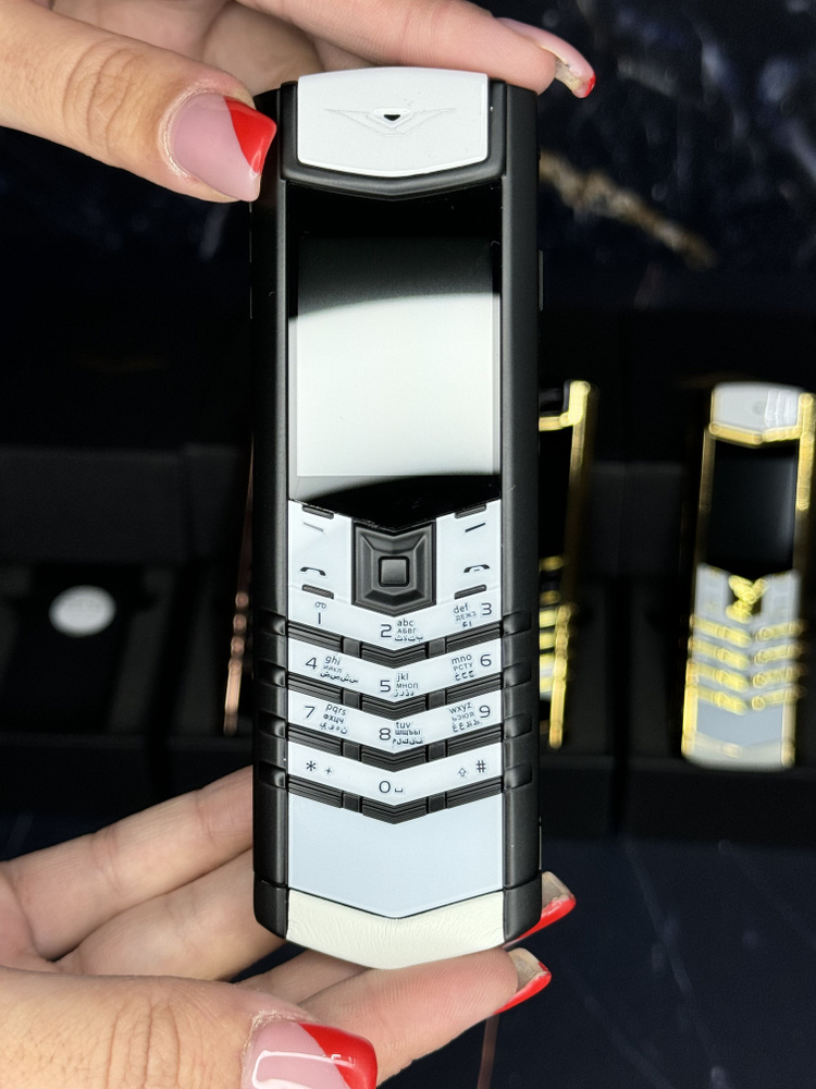 Мобильный телефон V10 Премиум качества / Черно-Белый #1