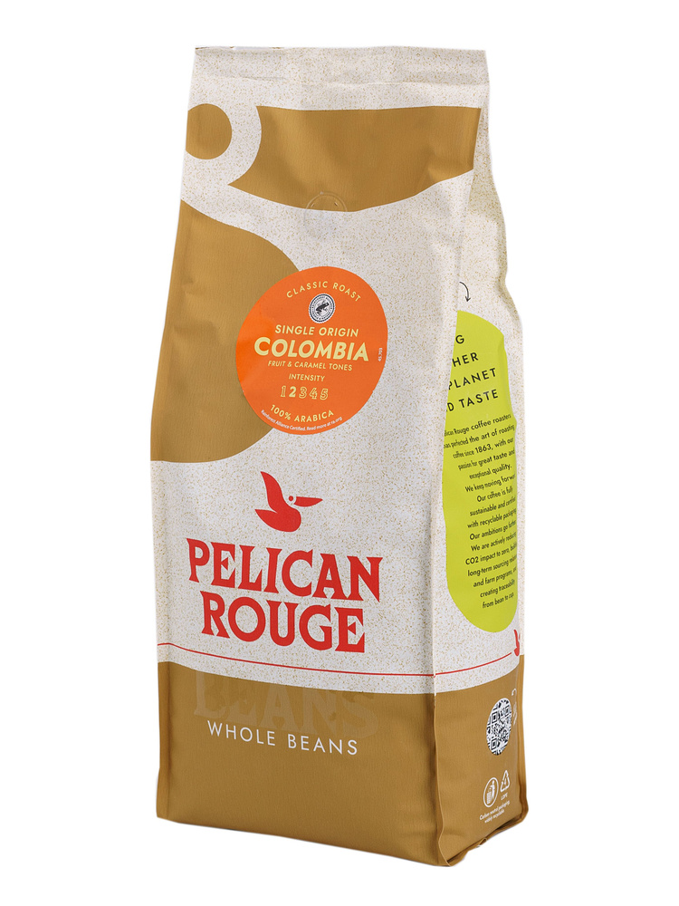 Кофе в зернах PELICAN ROUGE "COLOMBIA" Organic 1 кг #1