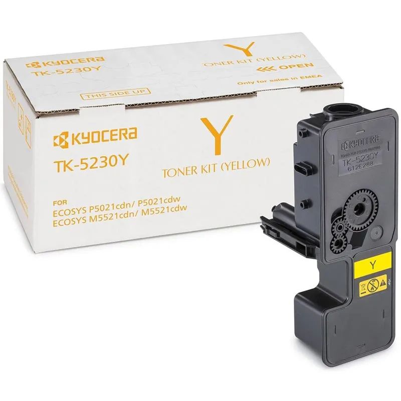 Картридж лазерный G&G GG-TK5230Y желтый (2200стр.) для Kyocera ECOSYS P5021cdn/P5021cdw/M5521cdn/M5521cdw #1