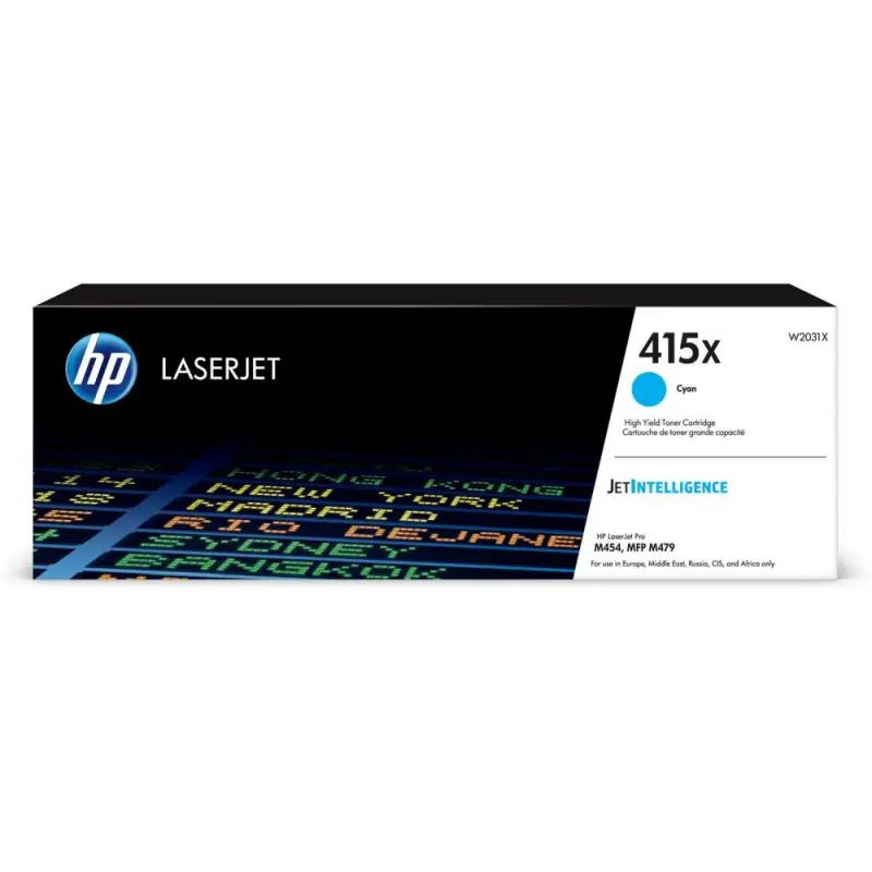 Картридж лазерный HP 415X W2031X голубой (6000стр.) для HP HP LJ M454/MFP M479  #1