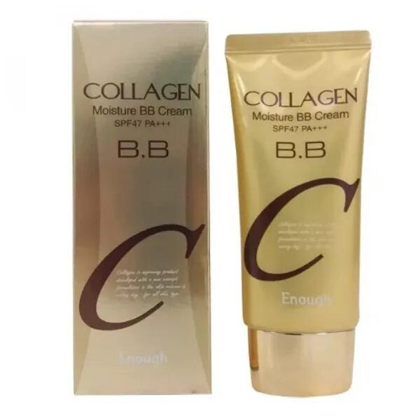ENOUGH. Многофункциональный BB крем корейский для лица с коллагеном Collagen Moisture Cream SPF47 PA+++ #1