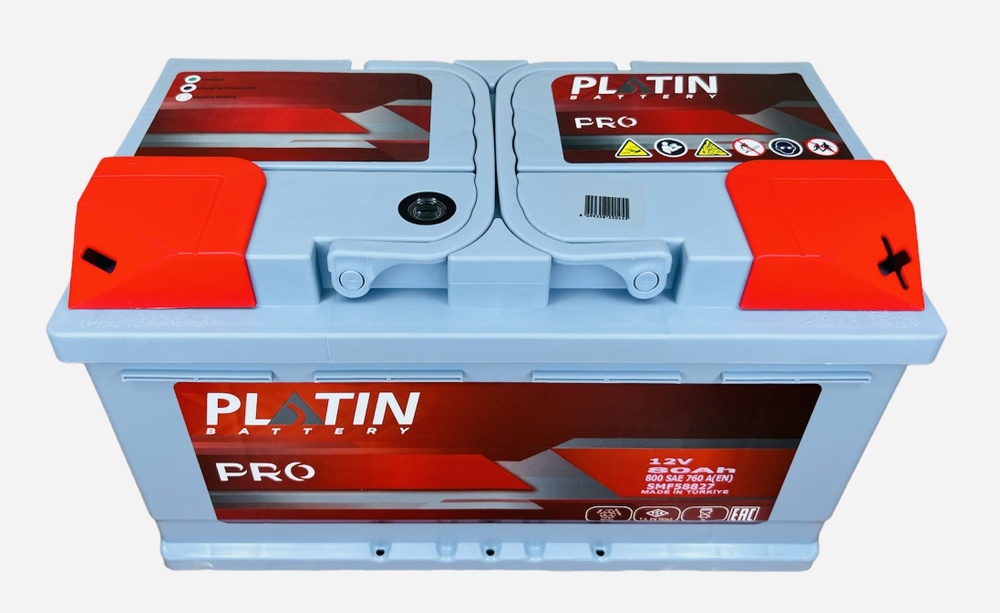 Аккумулятор автомобильный Platin Pro 80 Ач 760 A о.п. низкий SMF L4B 315х175х175  #1