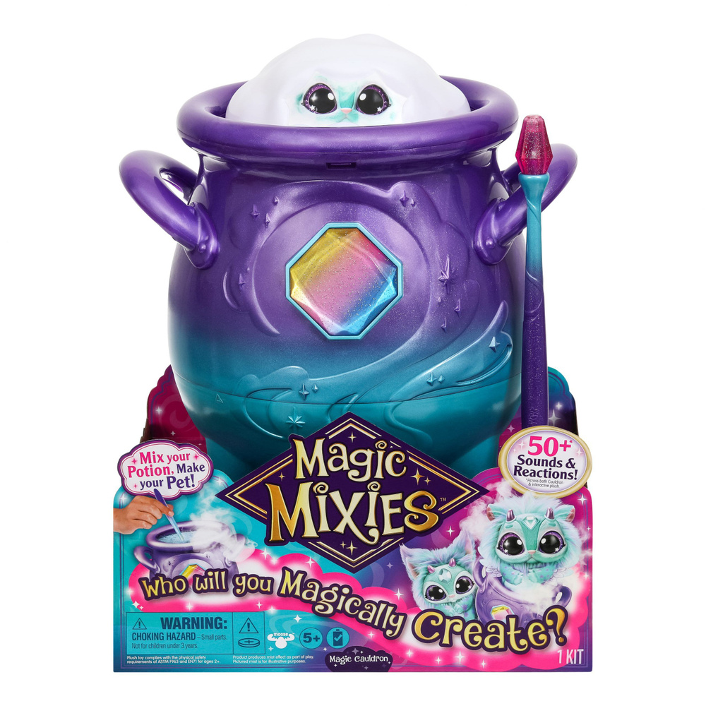 Игровой набор Magic Mixies Magic Cauldron Purple фиолетовый волшебный котел 14950  #1