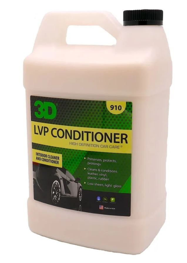 3D Средство по уходу за кожей, винилом и пластиком LVP Conditioner 3.78л  #1