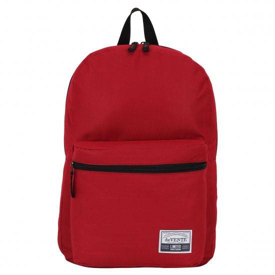 Рюкзак deVENTE Red, подростковый, 40x29x17см, бордовый #1