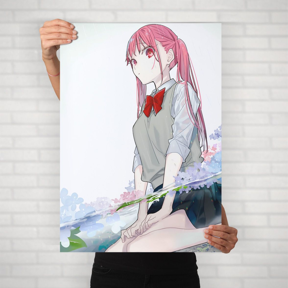 Плакат на стену для интерьера Хоримия (Horimiya - Рэми Аясаки 4) - Постер по аниме формата А2 (42x60 #1