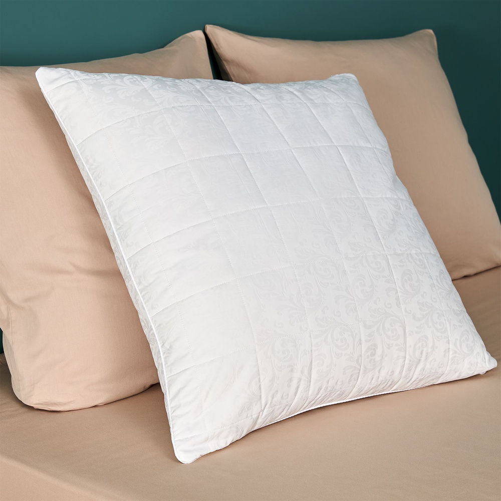 Cozy Home Подушка для сна "Cozy Cotton" (70х70) сатин, наполнитель хлопок  #1