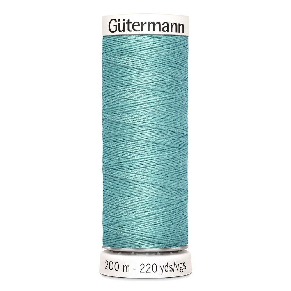 Нить Gutermann, Sew-All 100/200м для всех материалов, 100% п/э, цвет 924 аквамариновый нейтральный  #1