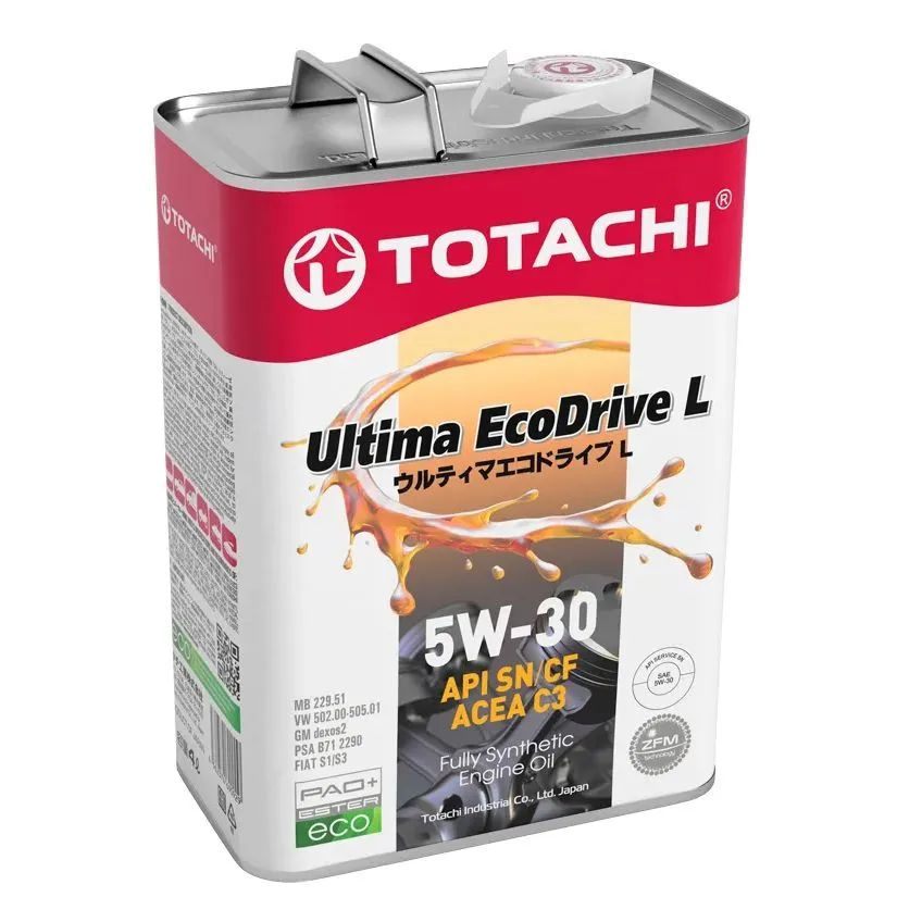 TOTACHI 5W-30 Масло моторное, Синтетическое, 4 л #1