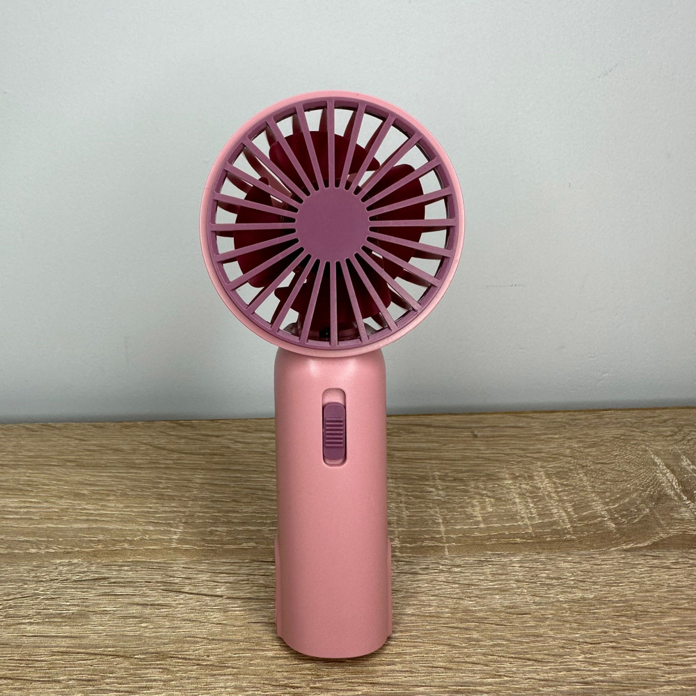 DianDi Портативный вентилятор портативный ручной MINI 2 режима, розовый  #1