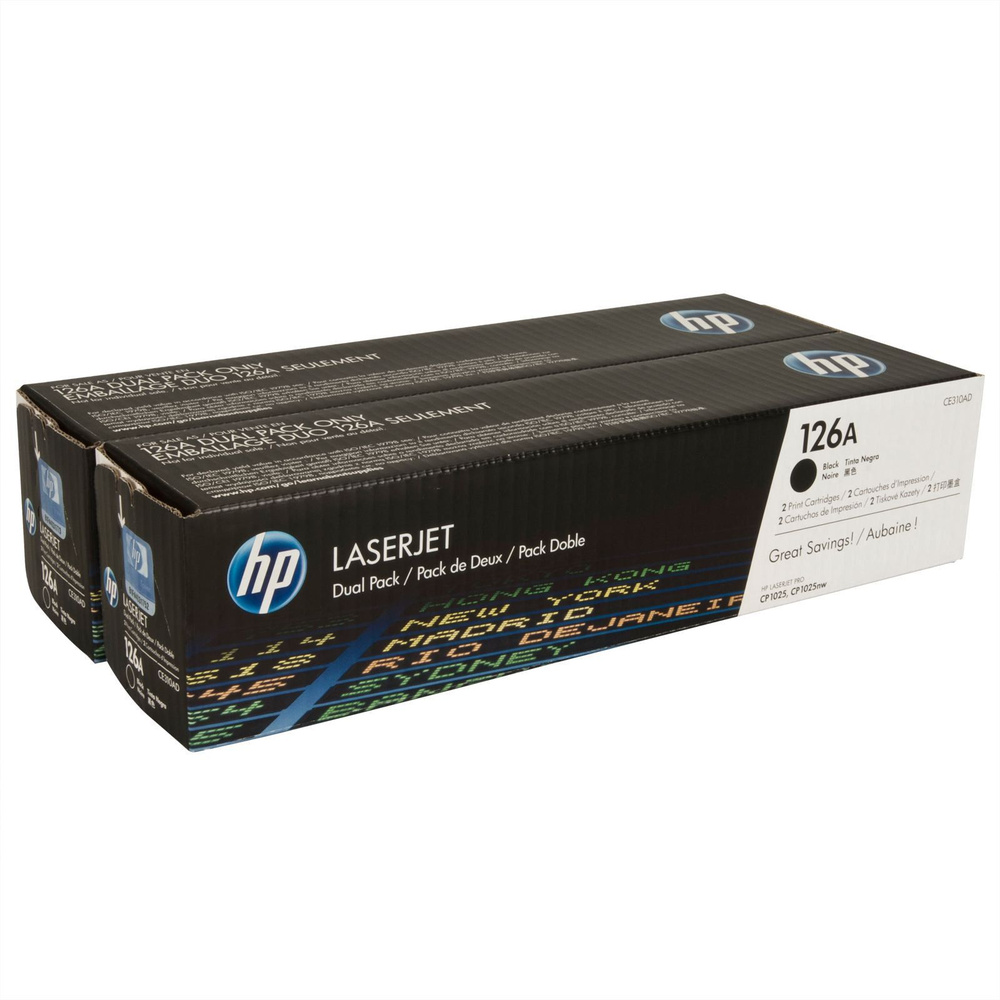 Картридж HP CLJ CP1025 (О) CE310AD №126A BK #1